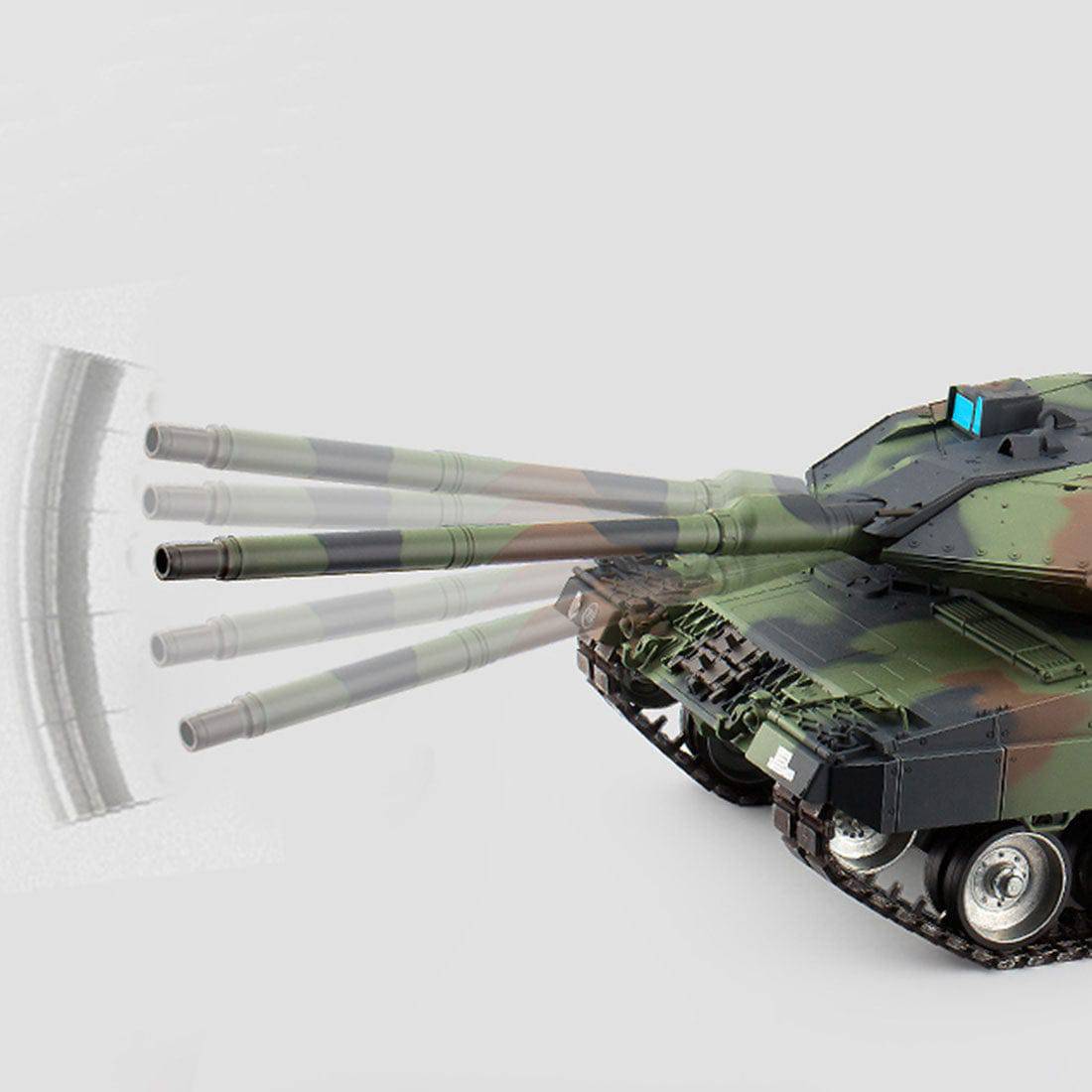 1/16 Scale German Leopard 2A6 RC Main Battle Tank Metal Ultimate Edition Smoke & Sound