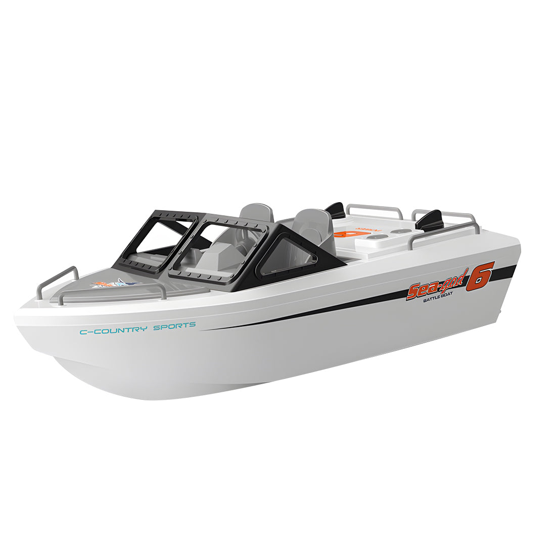 RC Rescue Boat 1/32 Scale RTR Remote Control Boat for Pools and Lakes 2.4Ghz Watercraft with Low Battery Alarm and Capsize Recovery for Adults and Kids-helloworld7