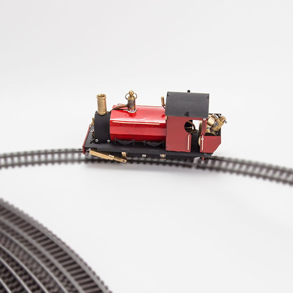 HelloWorld7-1/50 HO Scale Live Steam Locomotive Model with Oscillating Steam Engine