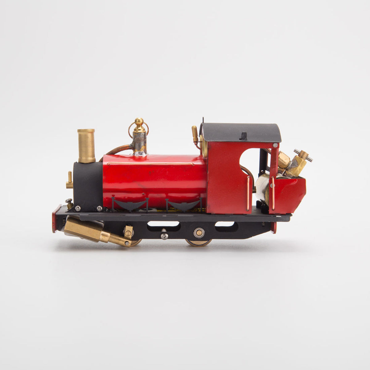 HelloWorld7-1/50 HO Scale Live Steam Locomotive Model with Oscillating Steam Engine