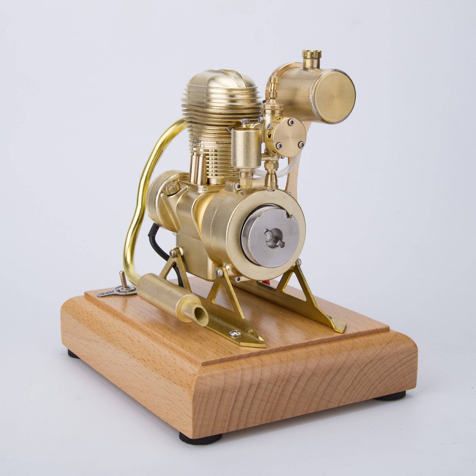 R27 1.6cc Miniature Vertical OHV 4 Stroke Motorcycle Engine Model Gift-helloworld7