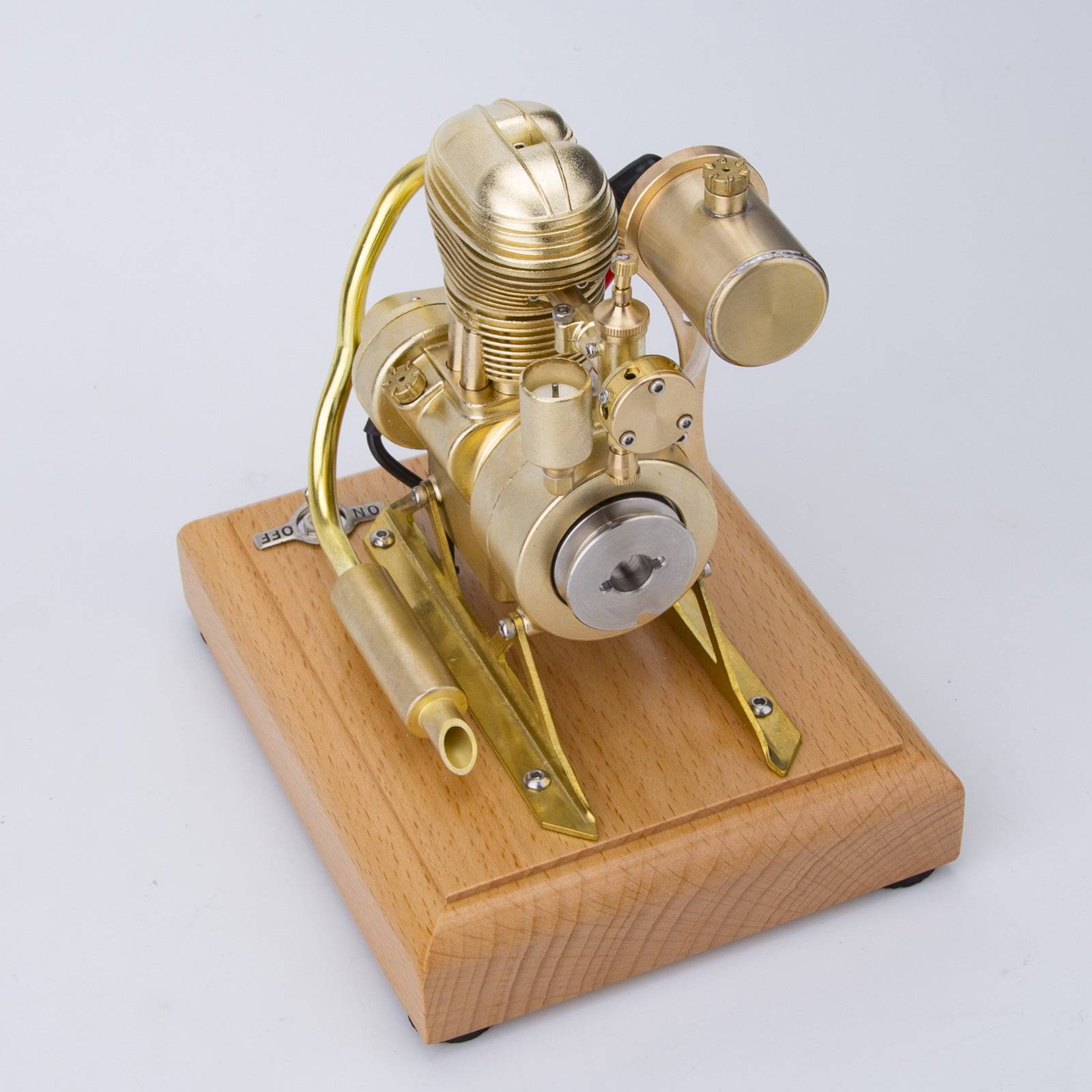 R27 1.6cc Miniature Vertical OHV 4 Stroke Motorcycle Engine Model Gift-helloworld7