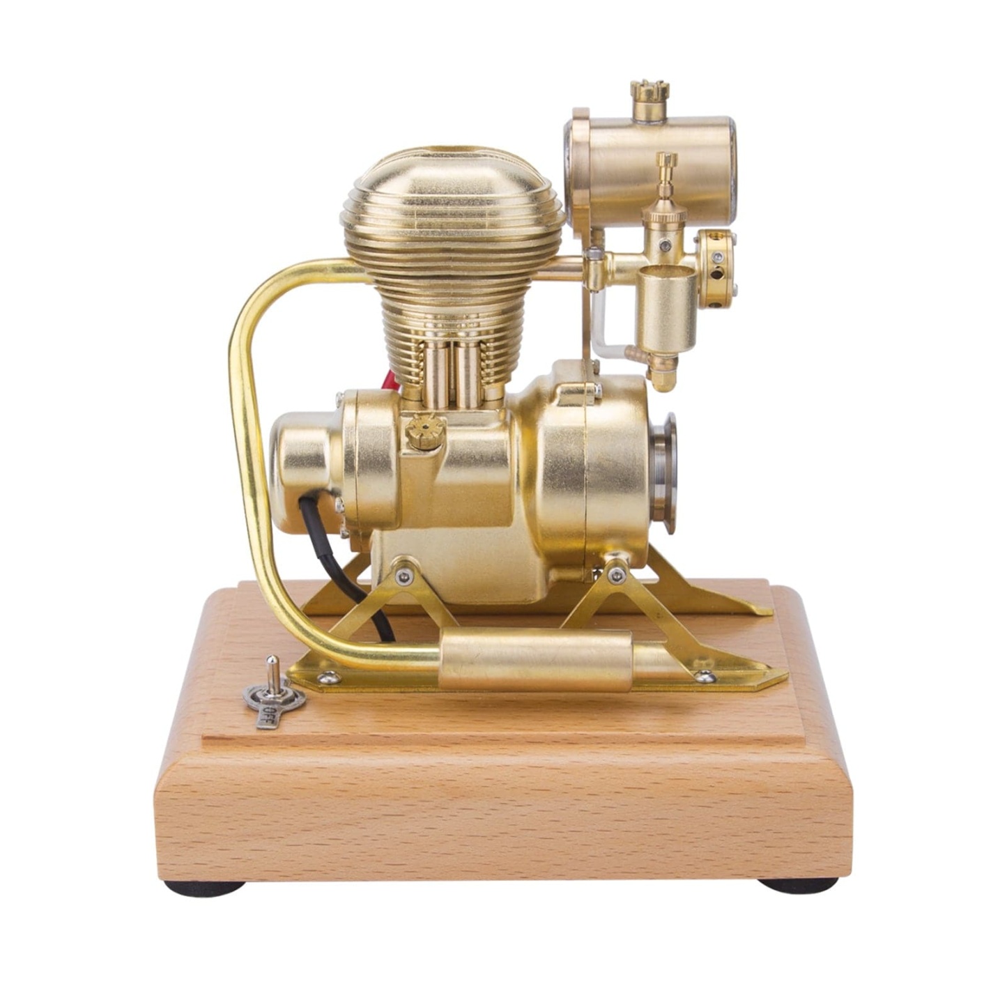 R27 1.6cc Miniature Vertical OHV 4 Stroke Motorcycle Engine Model Gift-helloworld7