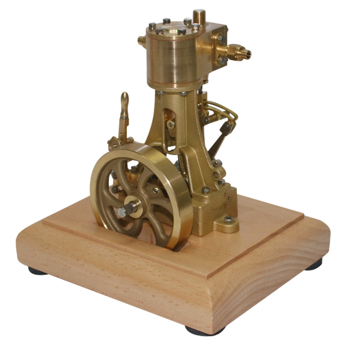 HelloWorld7-Vintage Working Steam Engine Model Double-acting Reciprocating Steam Engine