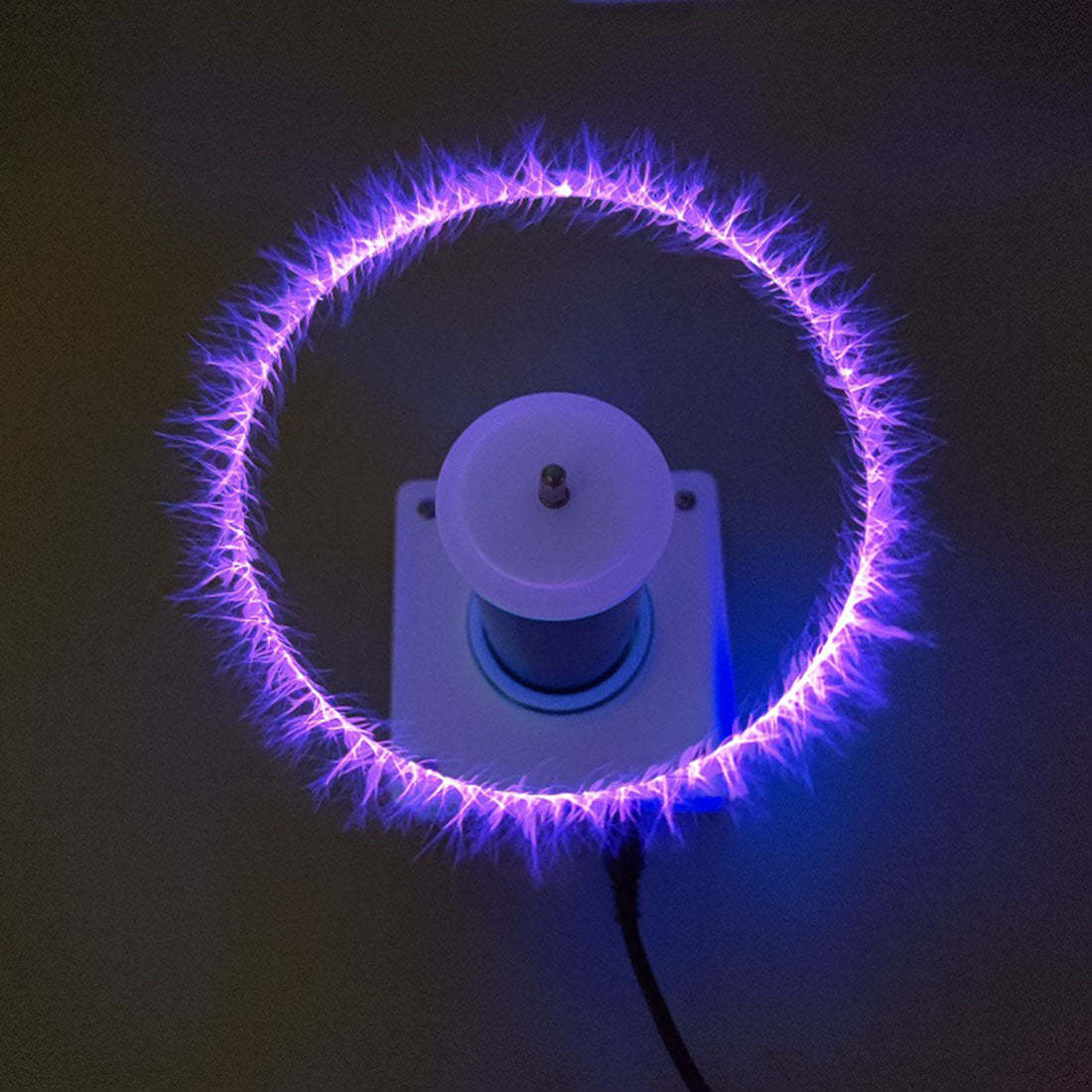 HelloWorld7-18cm PLLSSTC Tesla Coil Spaced Lighting Experimental for Physical Class