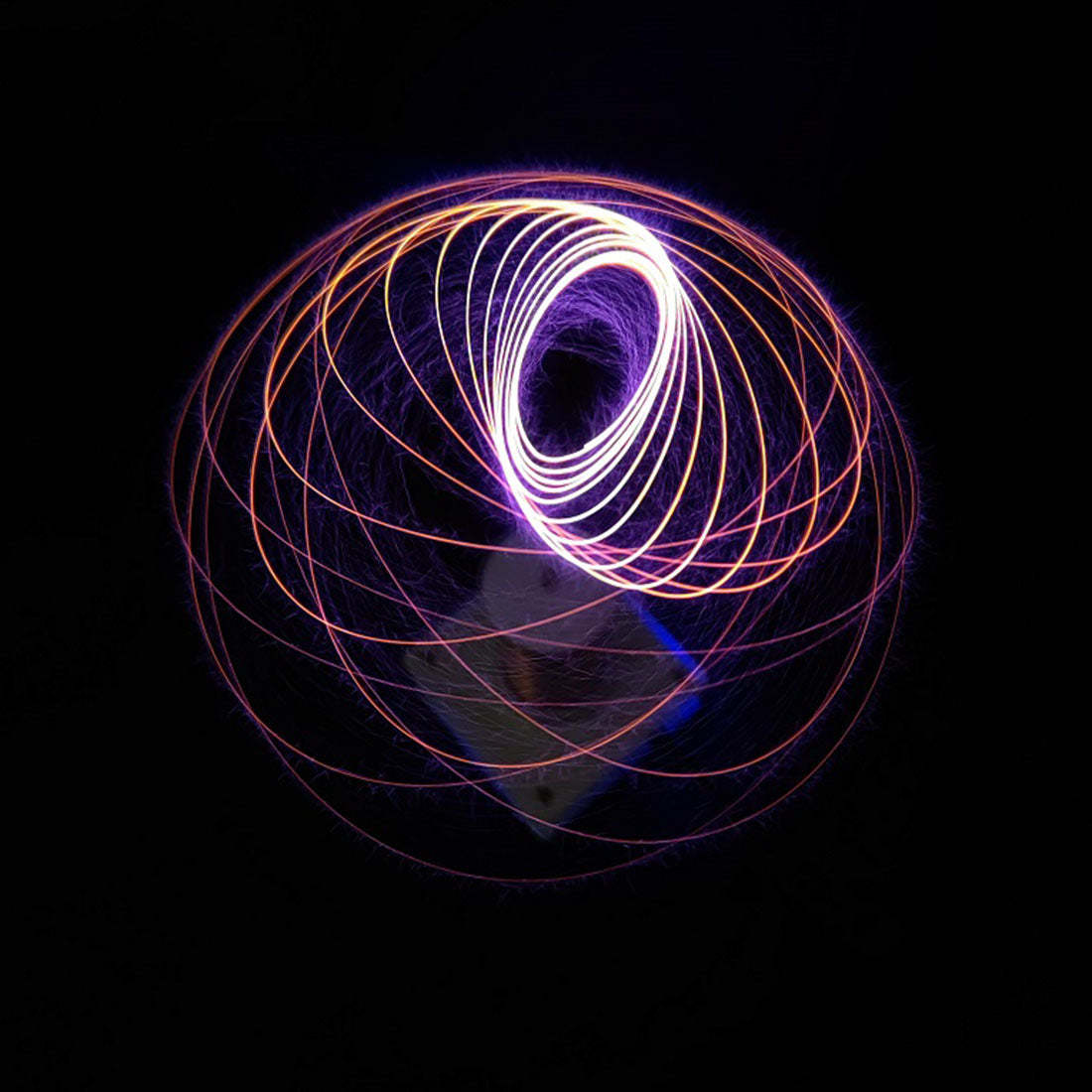 HelloWorld7-18cm PLLSSTC Tesla Coil Spaced Lighting Experimental for Physical Class