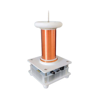 HelloWorld7-18cm PLLSSTC Tesla Coil Spaced Lighting Experimental for Physical Class