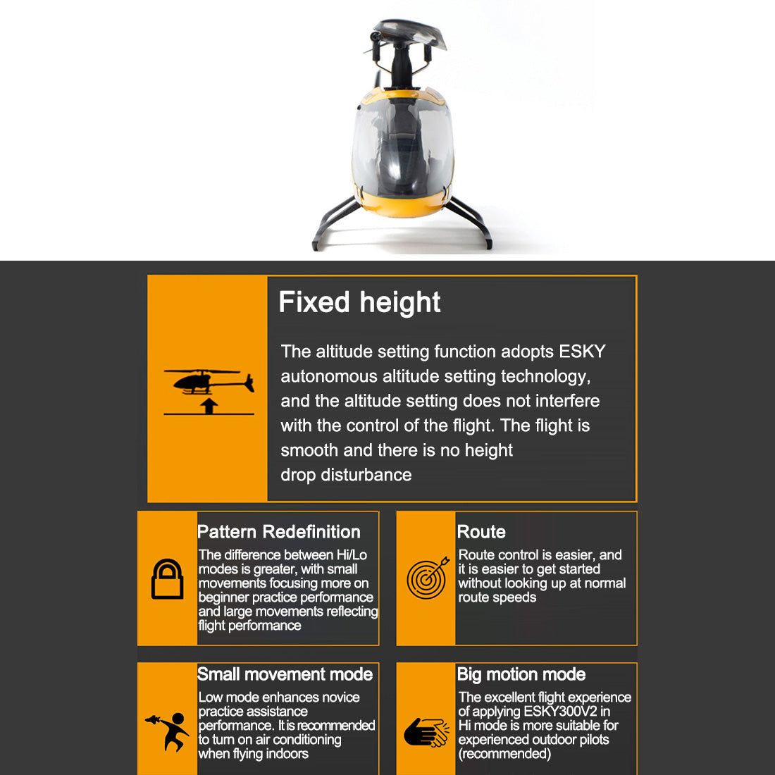 HelloWorld7-2.4G 5CH 6-Axis Gyroscope Mini RC Helicopter Aircraft Model-RTF