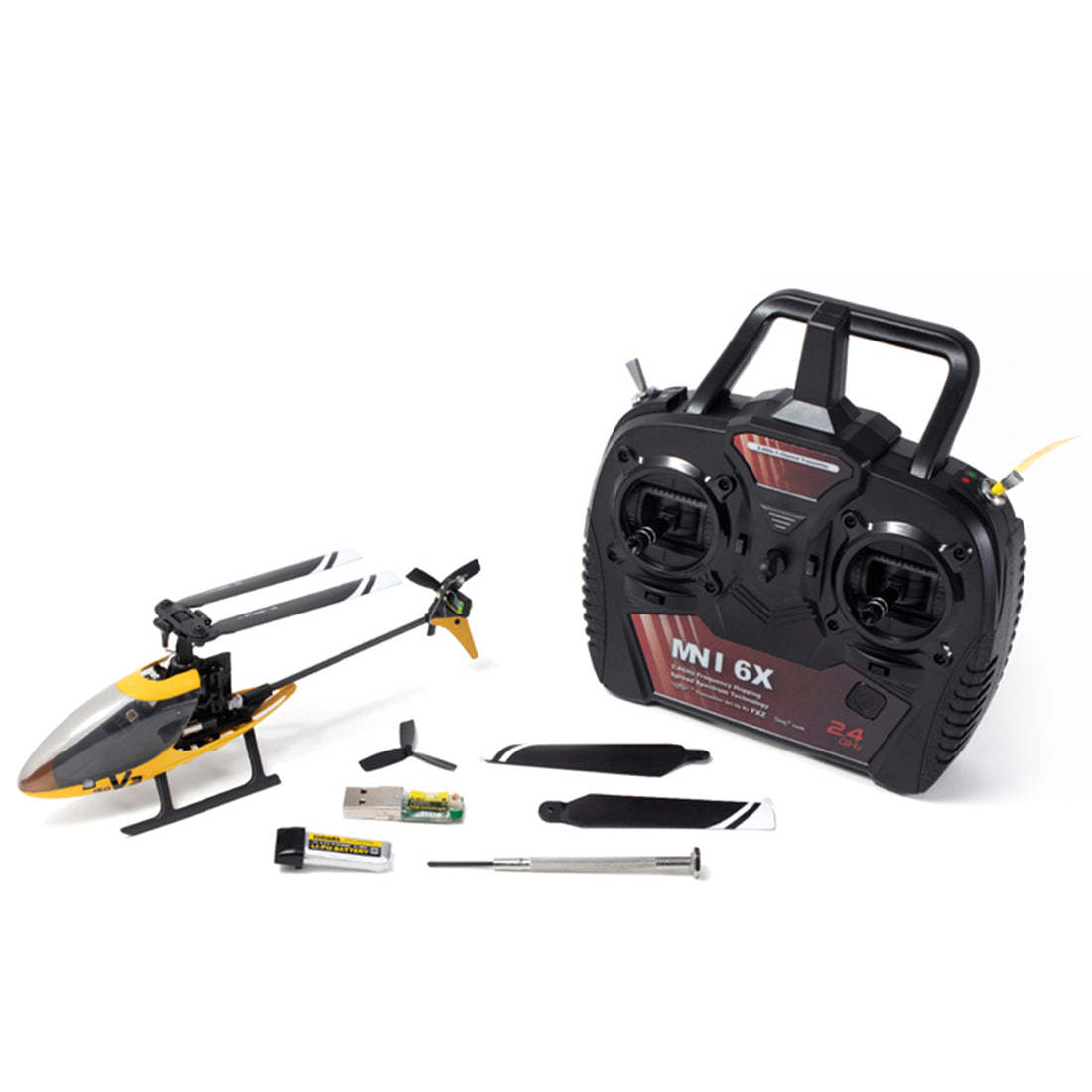 HelloWorld7-2.4G 5CH 6-Axis Gyroscope Mini RC Helicopter Aircraft Model-RTF