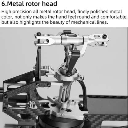 FW200 6CH GPS Direct Drive Brushless 3D RC Helicopter RTF with Optical Flow-helloworld7