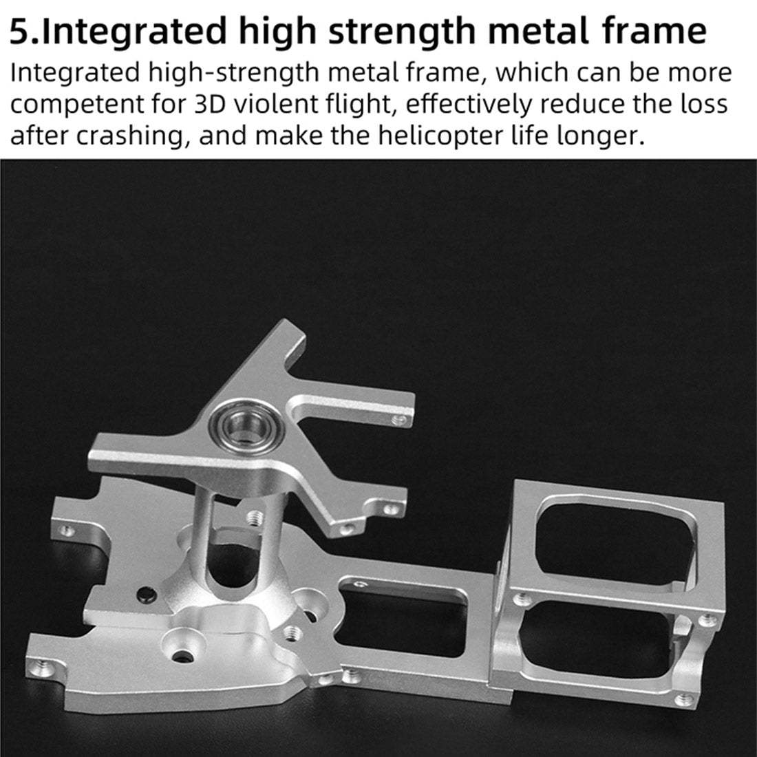 FW200 6CH GPS Direct Drive Brushless 3D RC Helicopter RTF with Optical Flow-helloworld7