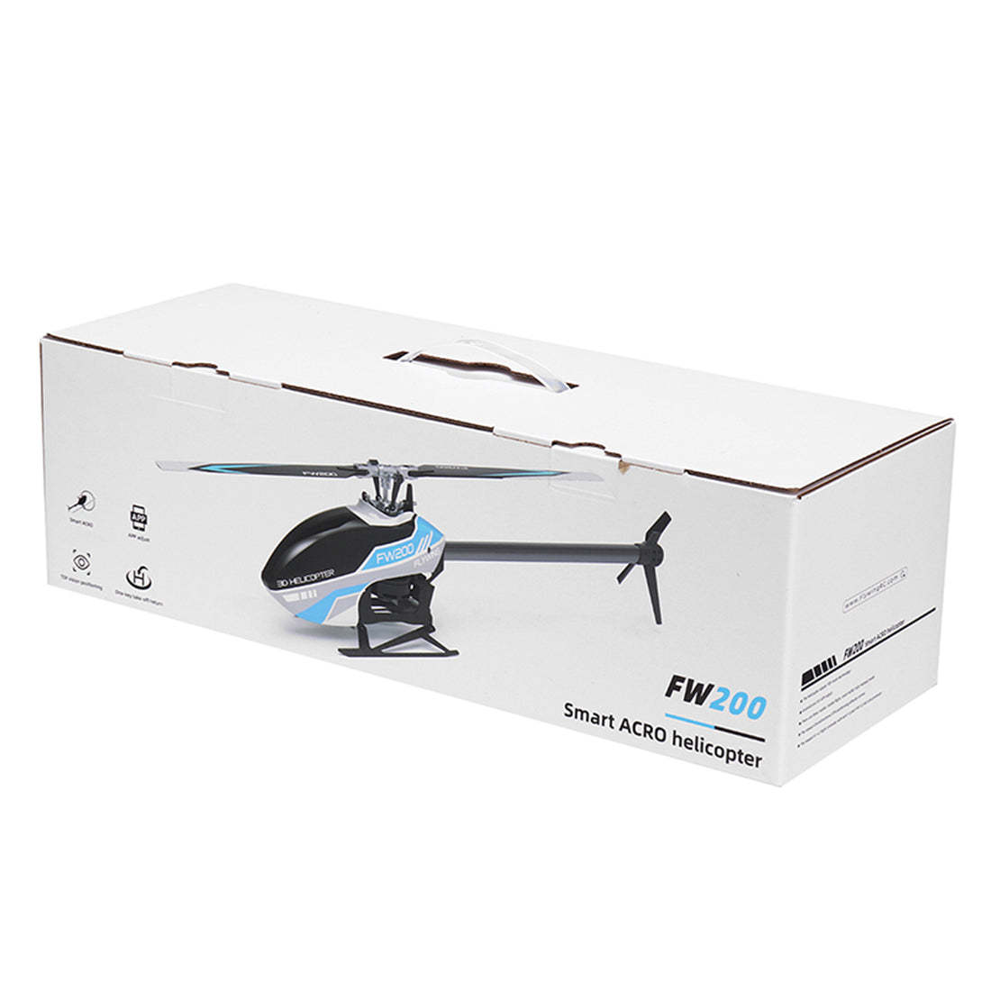 HelloWorld7-2.4G RC 6CH FW200 Aircraft Brushless Direct-driven 3D Aerobatic RC Helicopter Model- RTF version-helloworld7