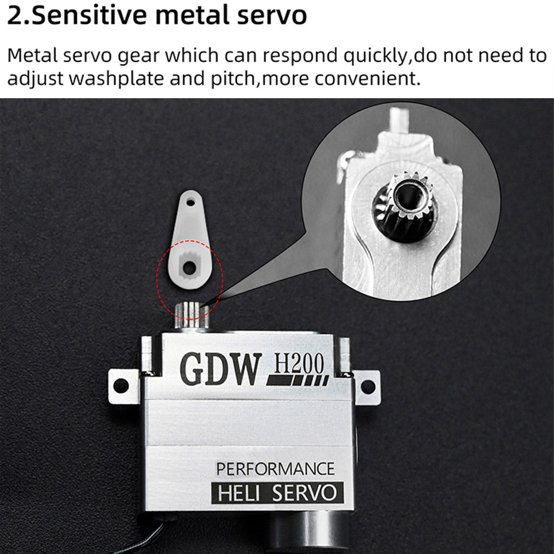 FW200 6CH GPS Direct Drive Brushless 3D RC Helicopter RTF with Optical Flow-helloworld7