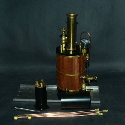 HelloWorld7-230ML Vertical Steam Boiler Model for Ship Marine Steam Engine Model