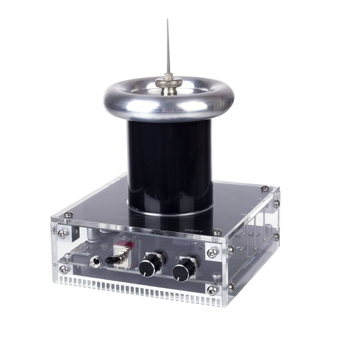 25cm Arc PCB Musical Tesla Coil Bluetooth Plasma Speaker 2-in-1 Touchable Lightning Generator