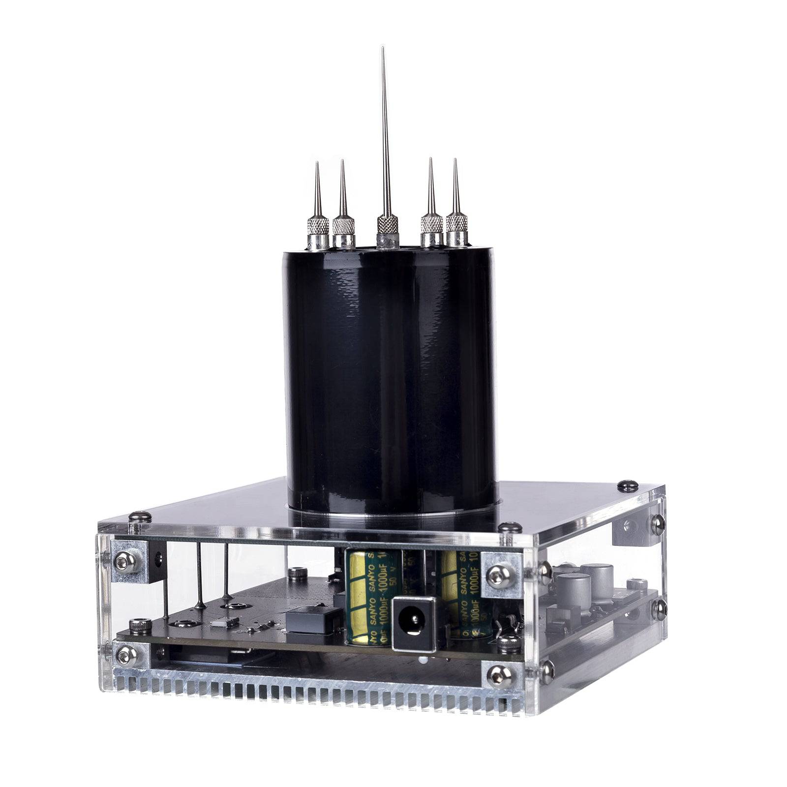 25cm Arc PCB Musical Tesla Coil Bluetooth Plasma Speaker 2-in-1 Touchable Lightning Generator