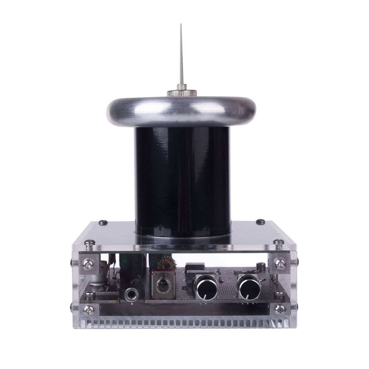 25cm Arc PCB Musical Tesla Coil Bluetooth Plasma Speaker 2-in-1 Touchable Lightning Generator