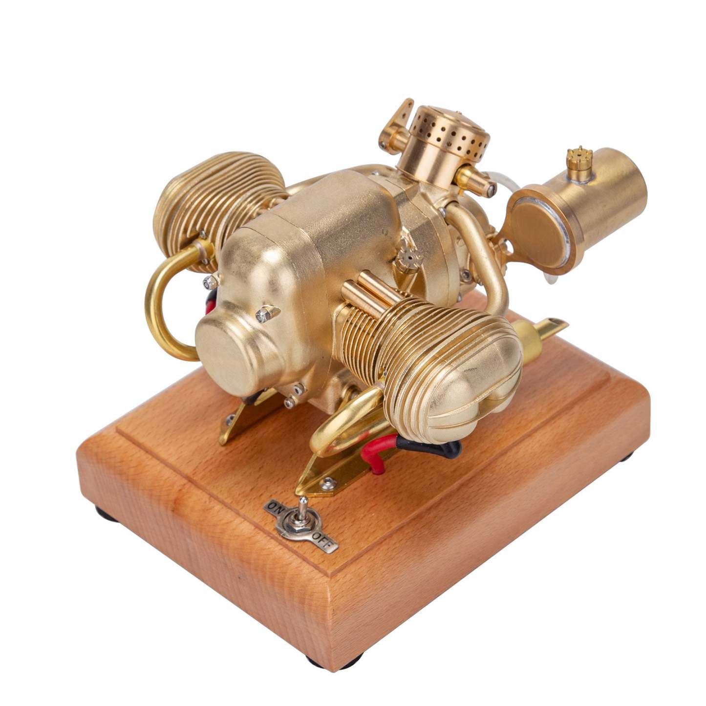 R69 3.2cc Mini Flat Twin Boxer Engine Model 4 Stroke Motorcycle Gift-helloworld7