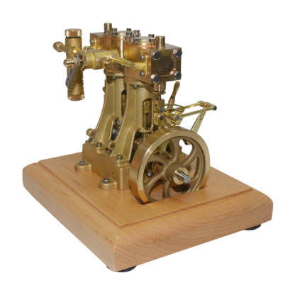 HelloWorld7-Two Cylinders Double Action Hobby Steam Engine Live Steam