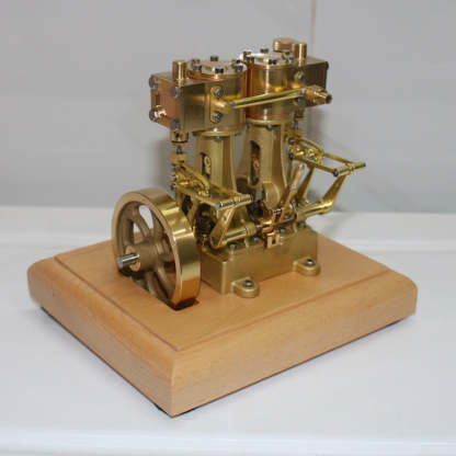 HelloWorld7-Two Cylinders Double Action Hobby Steam Engine Live Steam