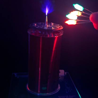 HelloWorld7-32v DC Bluetooth Square Wave Musical Tesla Coil with 20cm Arc