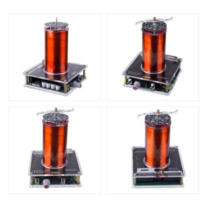 HelloWorld7-32v DC Bluetooth Square Wave Musical Tesla Coil with 20cm Arc