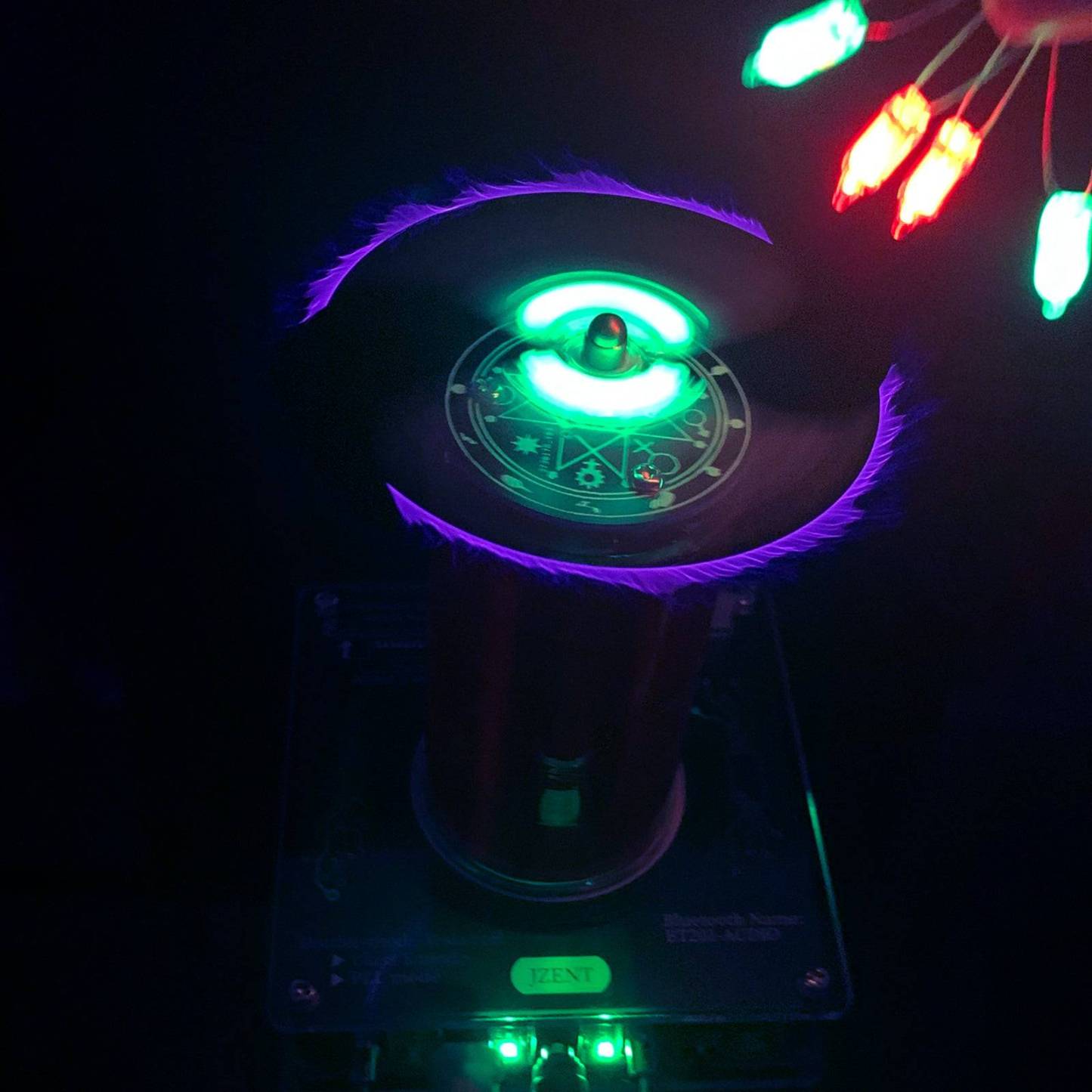 HelloWorld7-32v DC Bluetooth Square Wave Musical Tesla Coil with 20cm Arc