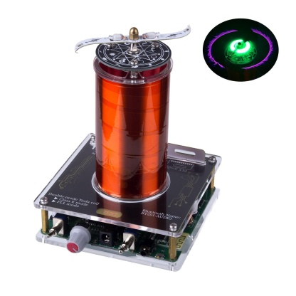 HelloWorld7-32v DC Bluetooth Square Wave Musical Tesla Coil with 20cm Arc