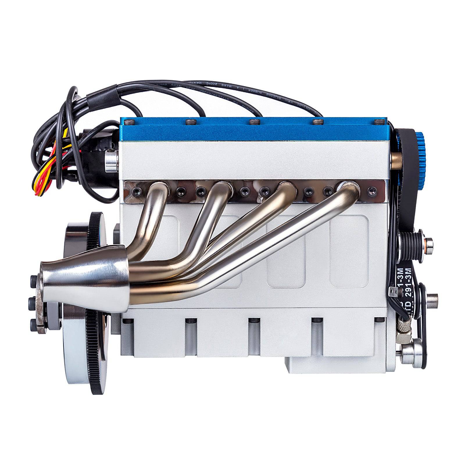 Enjomor 36cc DOHC Inline 4 Cylinder 4 Stroke Water Cooled Gasoline Engine for RC Car Boat-helloworld7