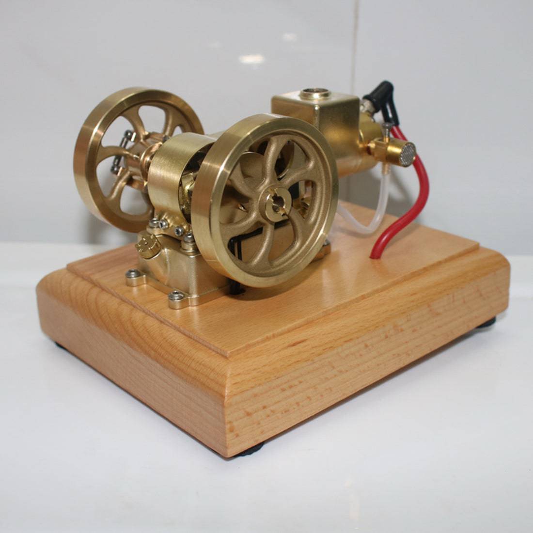M17 Water Cooled Hit and Miss Engine Model 1.6cc Mini 4 Stroke Gasoline Motor with Speed Governor-helloworld7