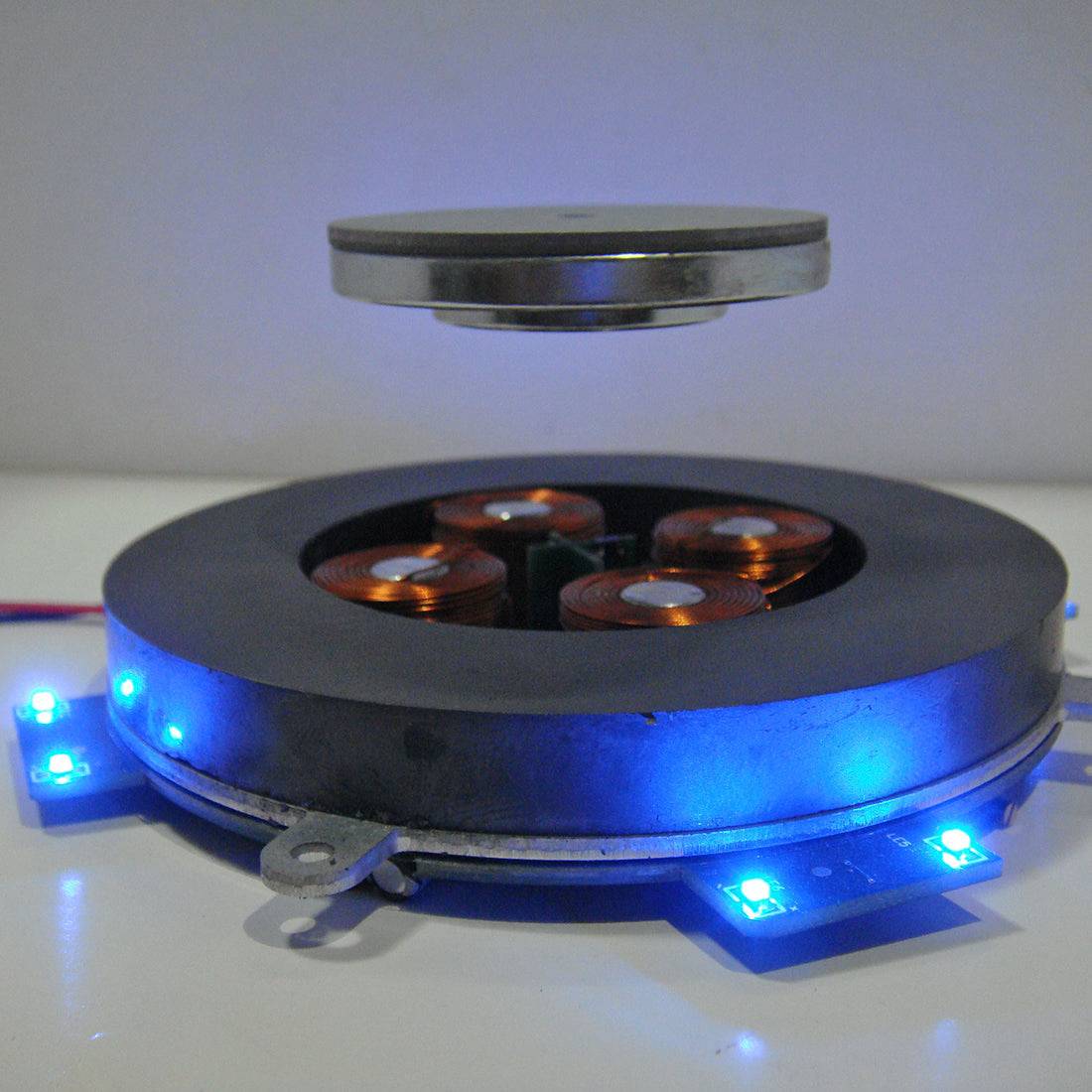 500g Magnetic Levitation Module DIY Maglev Display Stand Core with LED Lights