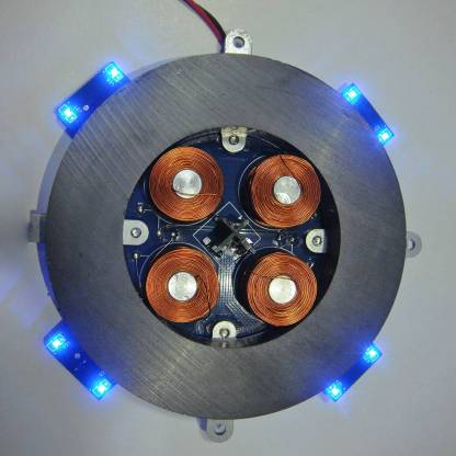 500g Magnetic Levitation Module DIY Maglev Display Stand Core with LED Lights