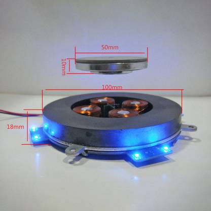 500g Magnetic Levitation Module DIY Maglev Display Stand Core with LED Lights