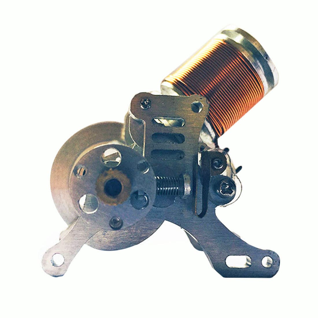 HelloWorld7-6-12V Single Cylinder Electromagnetic Solenoid Valve Engine Model