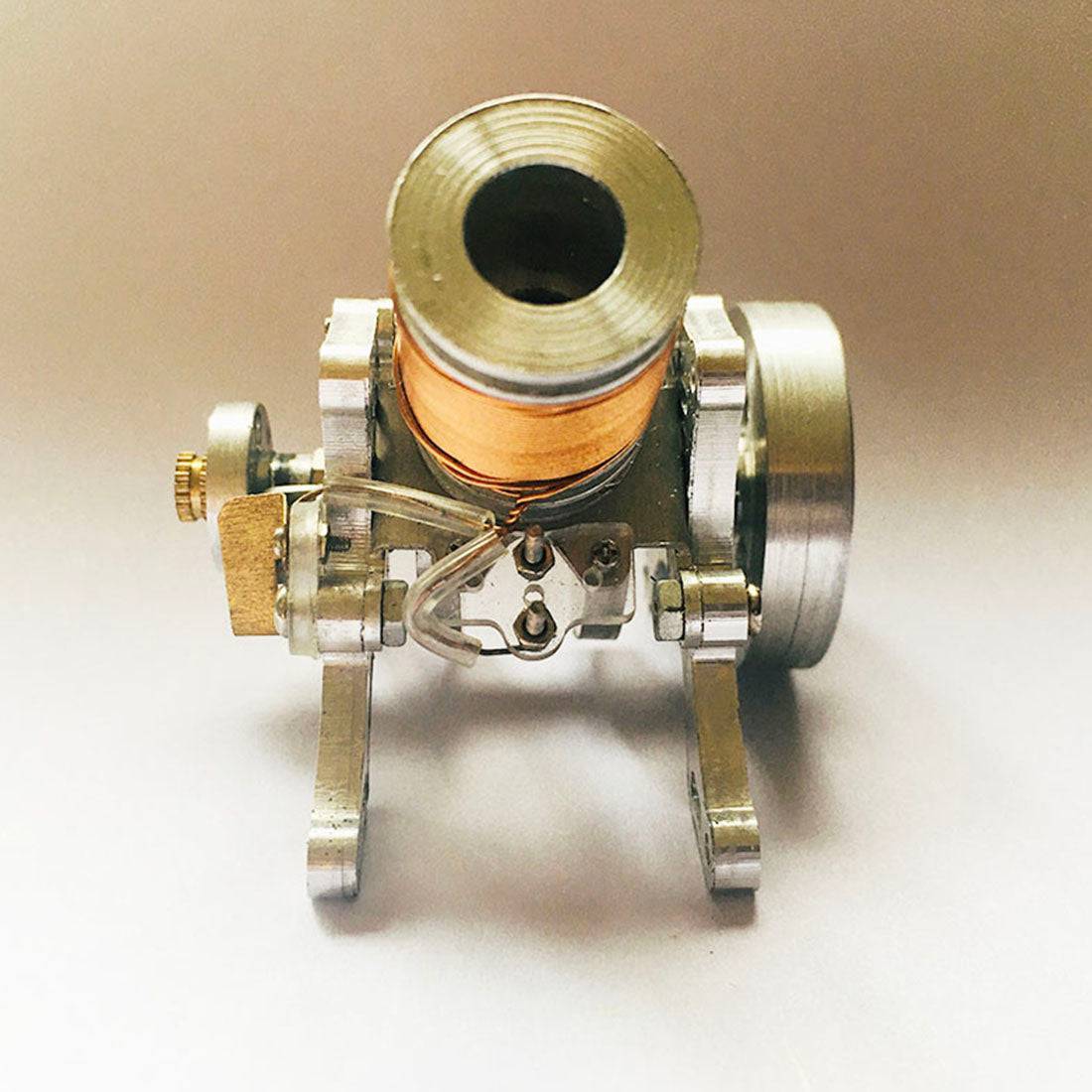 HelloWorld7-6-12V Single Cylinder Electromagnetic Solenoid Valve Engine Model