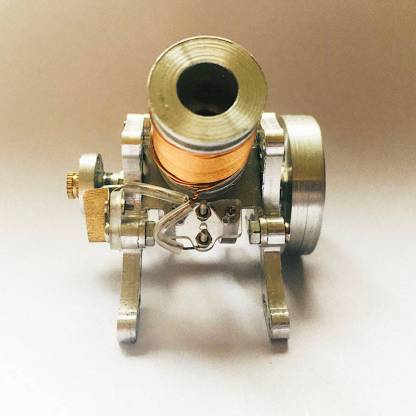 HelloWorld7-6-12V Single Cylinder Electromagnetic Solenoid Valve Engine Model