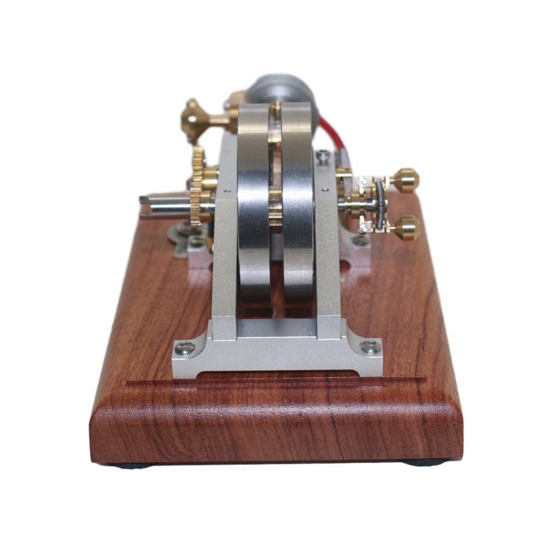 HelloWorld7-4 Cycle Odd Ball Miniature Hit and Miss Gas Engine Model Air-Cooled M96