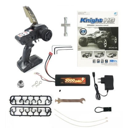 HelloWorld7-HG-104 1/10 Scale 4WD RC Rock Racer Off-Road Truck RTR All-Terrain Climbing Car