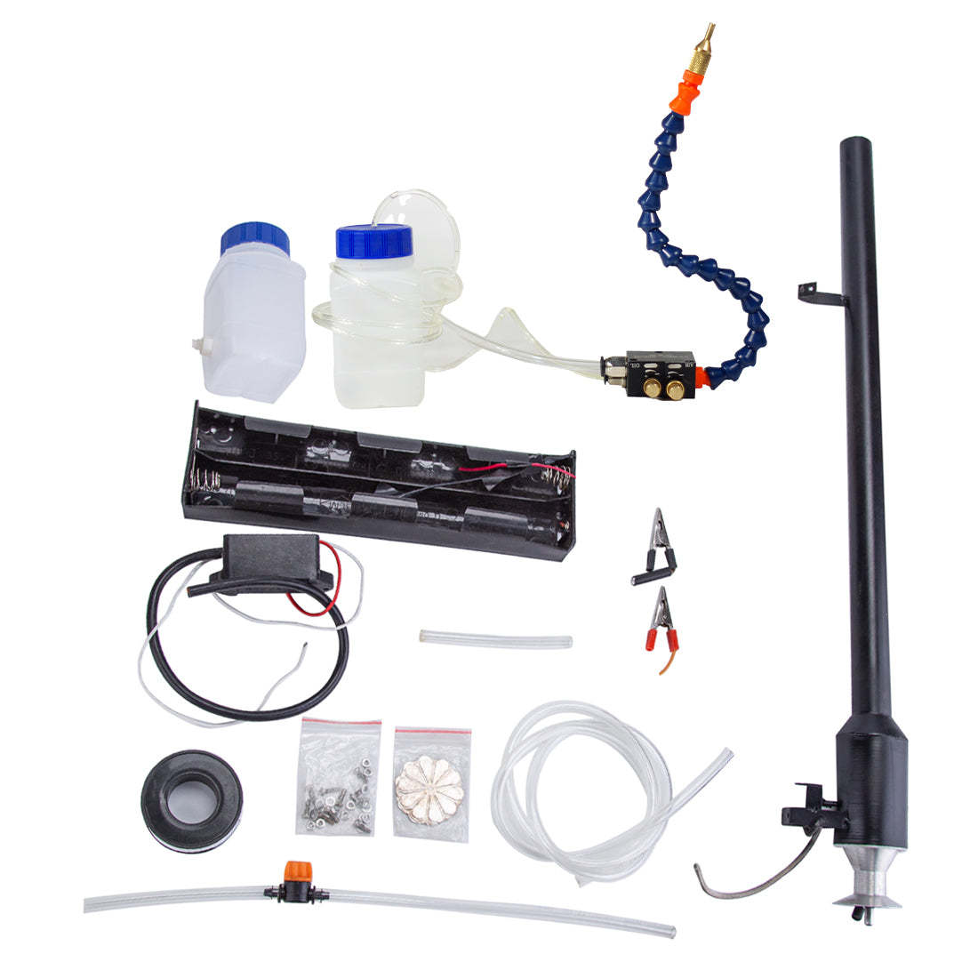 HelloWorld7-Pulse Jet Engine Micro Valve-Controlled RC Gasoline Internal Combustion Model RTR