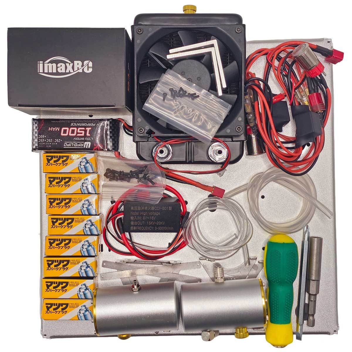 HelloWorld7-Base for TOYAN V8 FS-V800WGPC Gasoline Engine Model Kits ( New Version) Upgrade