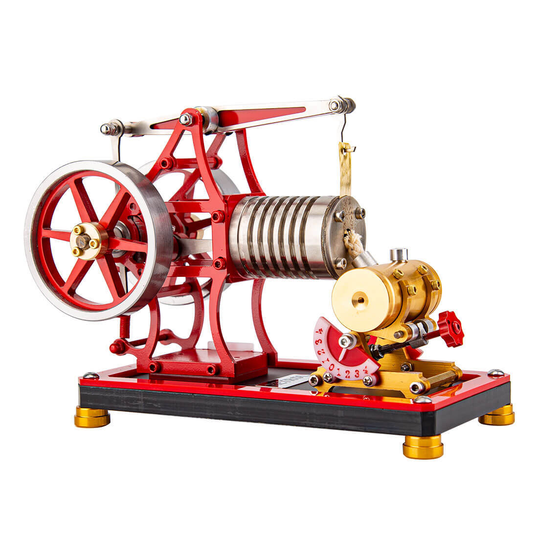 HelloWorld7-RETROL Beam Engine Flame Eater Vacuum Engine External Combustion Engine Model