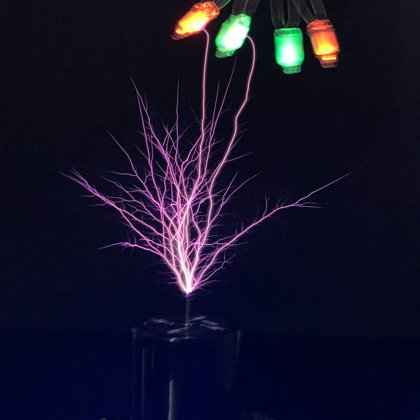 32V Bluetooth Musical Tesla Coil Plasma Speaker Square Wave Generator 20cm Arc Touch Lightning