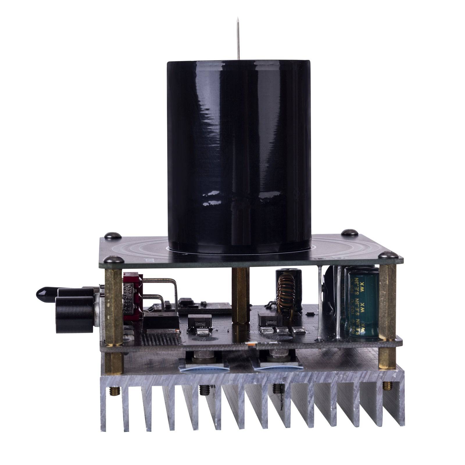32V Bluetooth Musical Tesla Coil Plasma Speaker Square Wave Generator 20cm Arc Touch Lightning