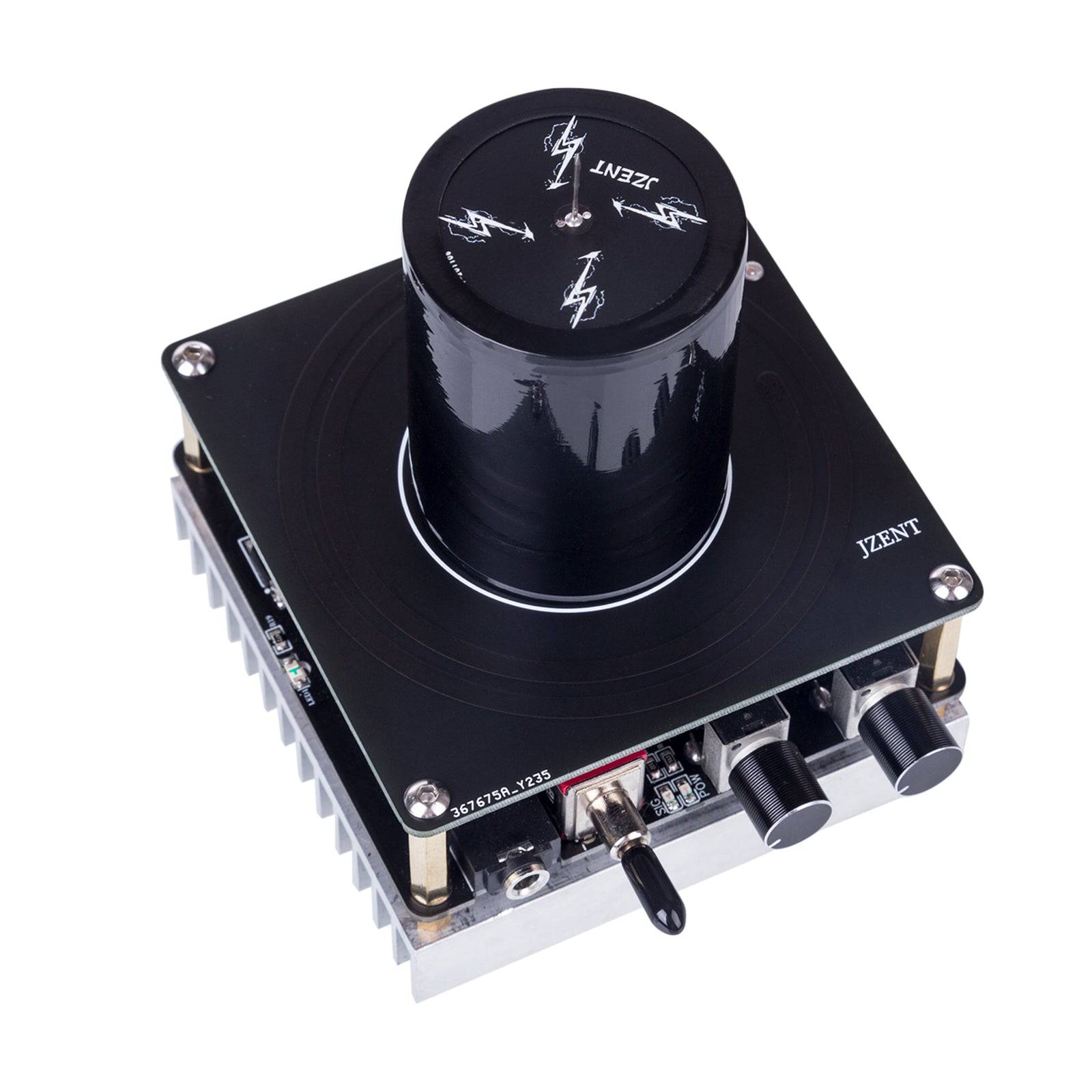 32V Bluetooth Musical Tesla Coil Plasma Speaker Square Wave Generator 20cm Arc Touch Lightning