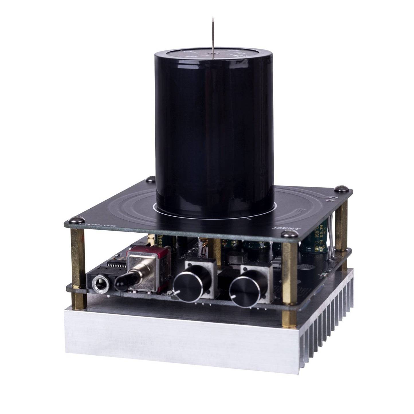 32V Bluetooth Musical Tesla Coil Plasma Speaker Square Wave Generator 20cm Arc Touch Lightning