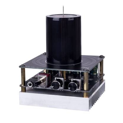 32V Bluetooth Musical Tesla Coil Plasma Speaker Square Wave Generator 20cm Arc Touch Lightning