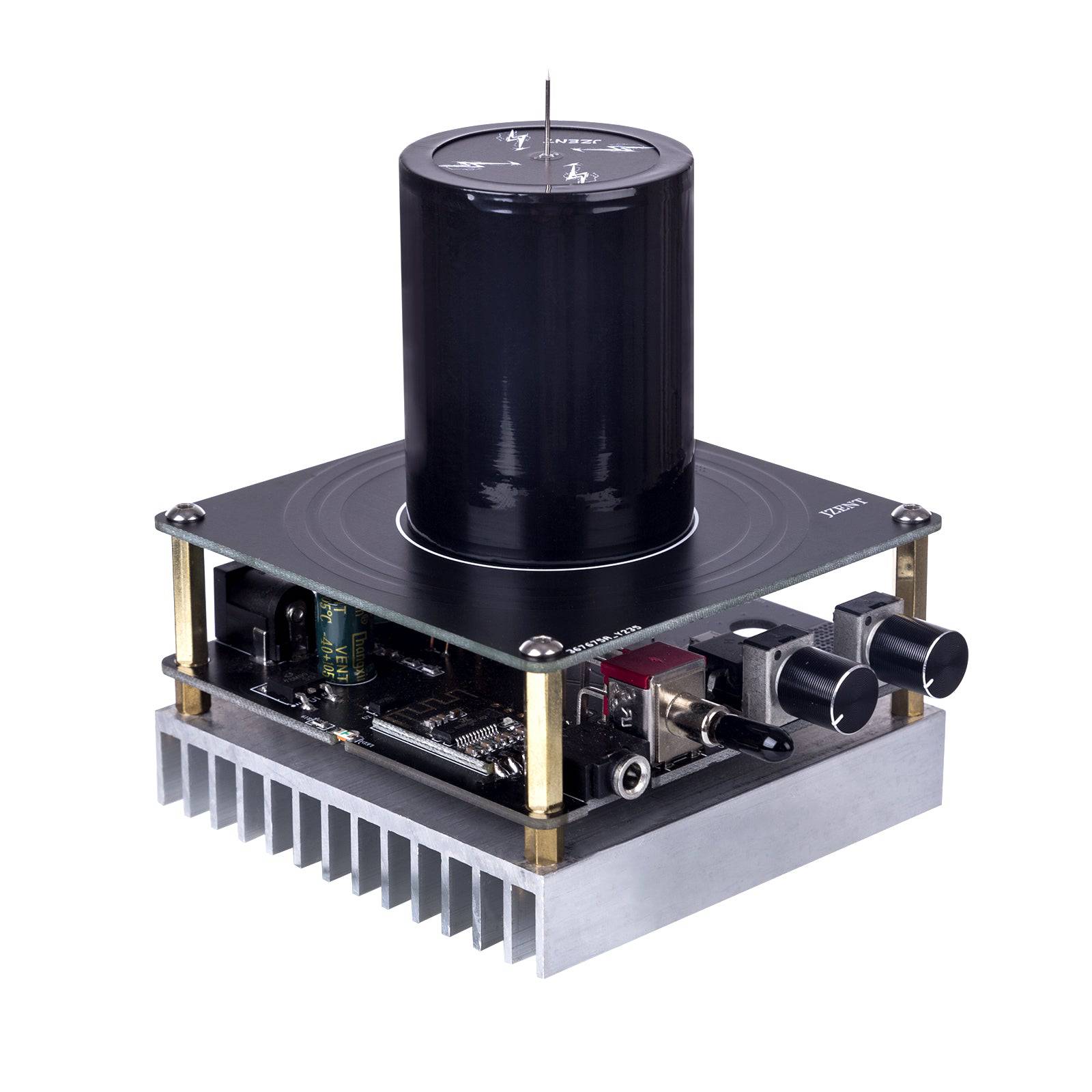 32V Bluetooth Musical Tesla Coil Plasma Speaker Square Wave Generator 20cm Arc Touch Lightning