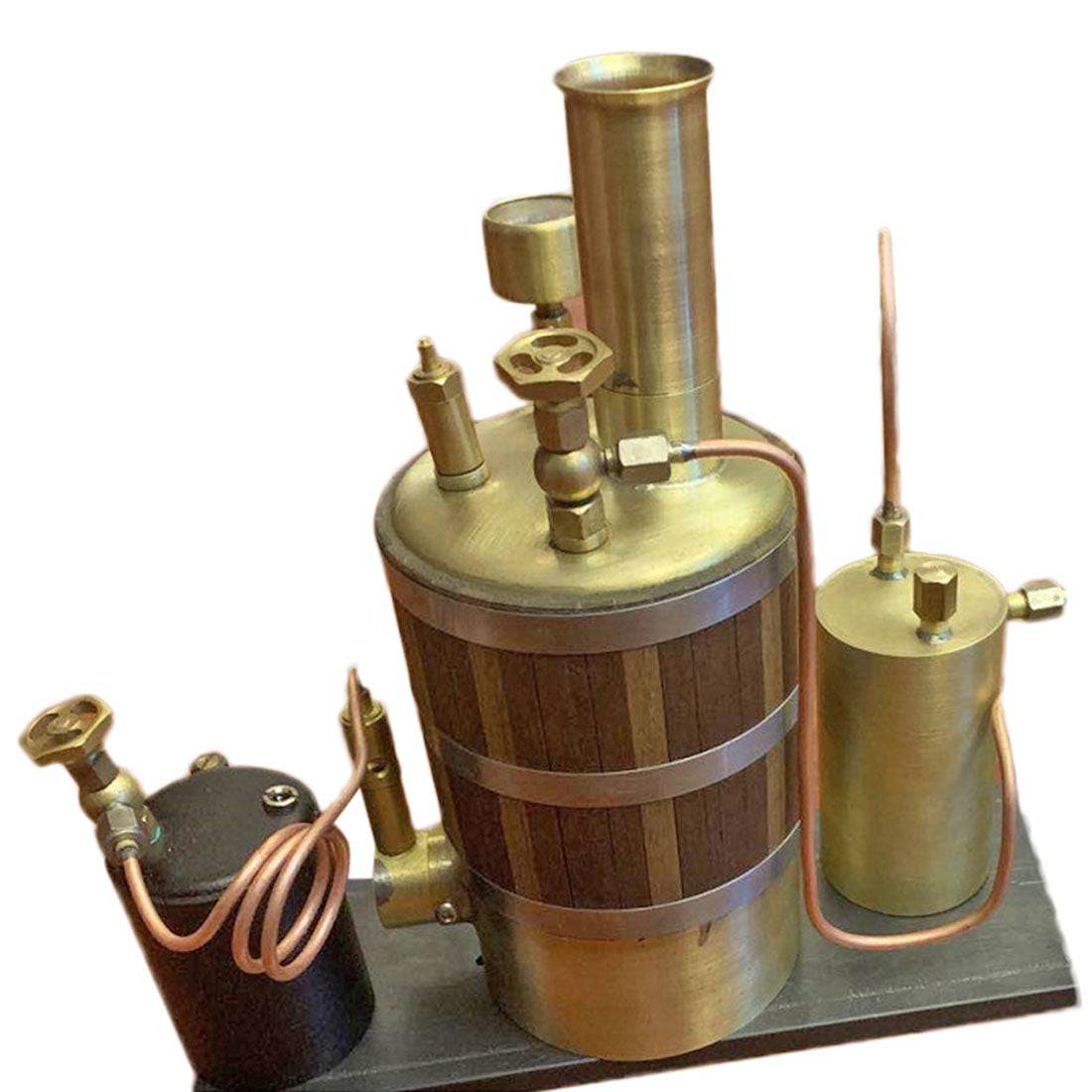 HelloWorld7-boiler Kit without Steam Engine for 2 Cylinders Mini Compound Steam Engine