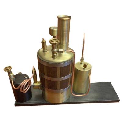 HelloWorld7-boiler Kit without Steam Engine for 2 Cylinders Mini Compound Steam Engine