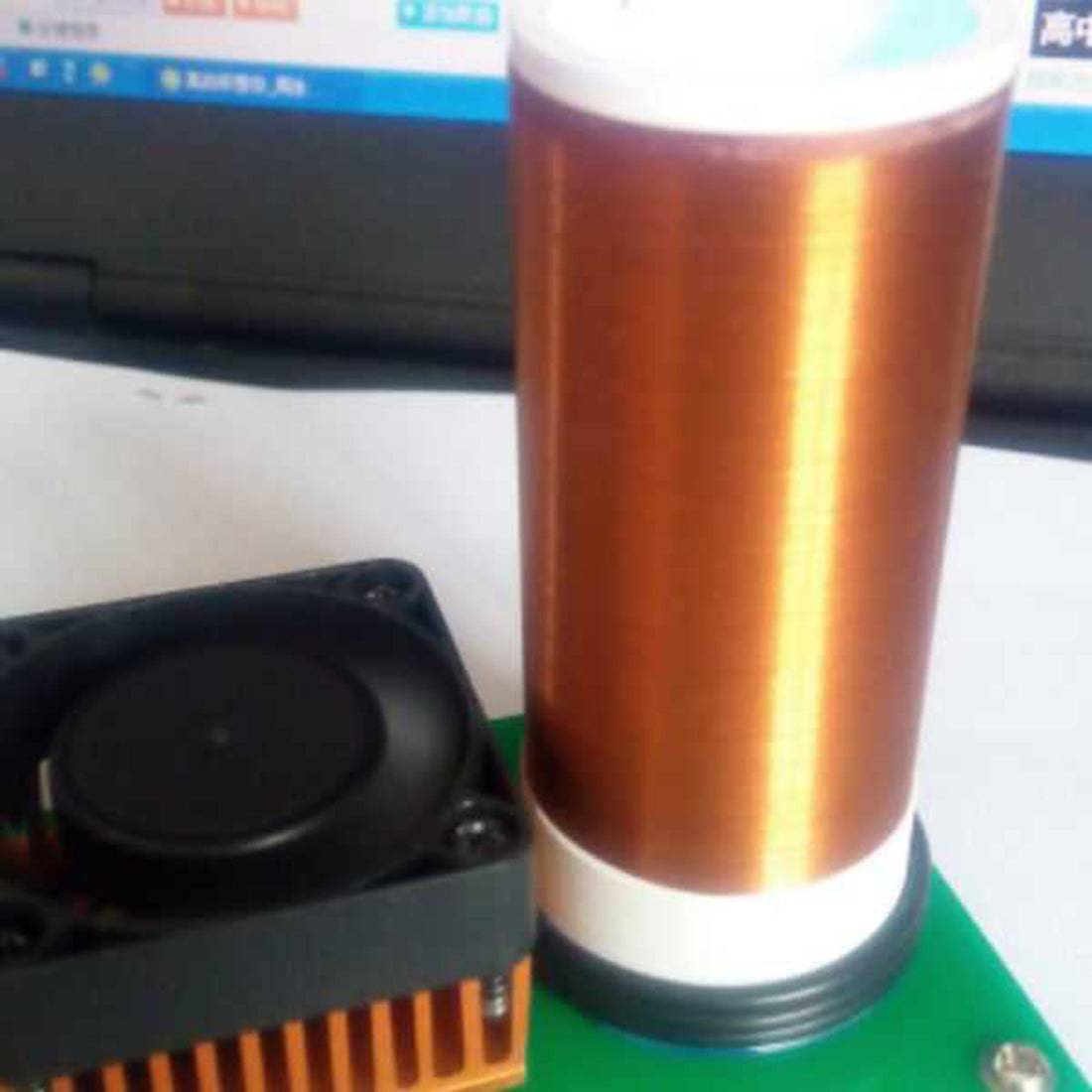 Mini Musical Tesla Coil Plasma Speaker Kit Wireless Transmission Science Experiment Toy-helloworld7